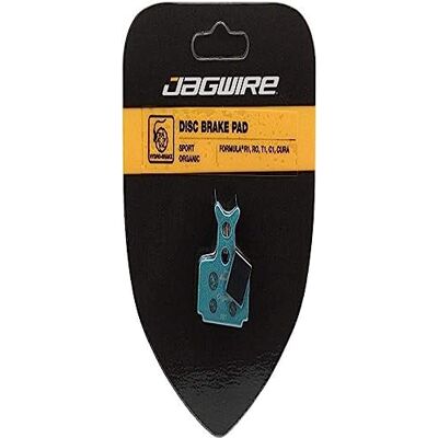 Jagwire Sport Organic Disc Brake Pad-Formula R1 Remblok Unisex Volwassenen, Blauw Jagwire Sport Organic Disc Brake Pad-Formula R1 Remblok Unisex Volwassenen, Blauw