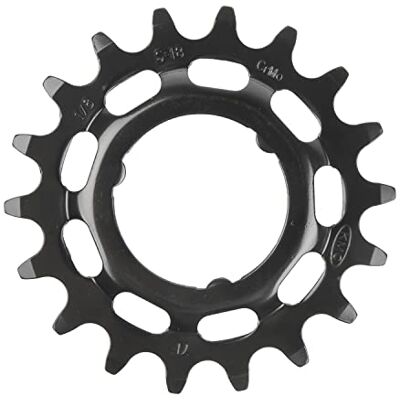 KMC Elektrisch tandwiel, uniseks, 18T Shimano, zwart, 1/8 inch KMC Elektrisch tandwiel, uniseks, 18T Shimano, zwart, 1/8 inch