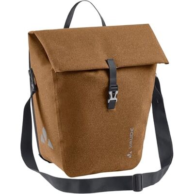 VAUDE Recycle Pro Single fietstas achterwieltas, 18,5 liter volume, waterdicht, gelast, Made in Germany, Umbra, eenheidsmaat VAUDE Recycle Pro Single fietstas achterwieltas, 18,5 liter volume, waterdicht, gelast, Made in Germany, Umbra, eenheidsmaat