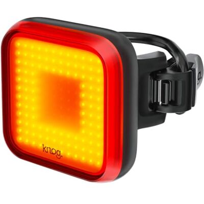Knog Blinder Rear Square achterlicht voor volwassenen, uniseks, zwart, Eén maat Knog Blinder Rear Square achterlicht voor volwassenen, uniseks, zwart, Eén maat
