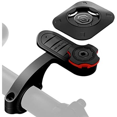 Spigen Gearlock Bike Out telefoonhouder met aerodynamisch design voor Telefoonhouder met bevestiging aan de voorkant, compatibel met motorfiets, klassieke fiets, elektrisch en mountainbike Spigen Gearlock Bike Out telefoonhouder met aerodynamisch design voor Telefoonhouder met bevestiging aan de voorkant, compatibel met motorfiets, klassieke fiets, elektrisch en mountainbike