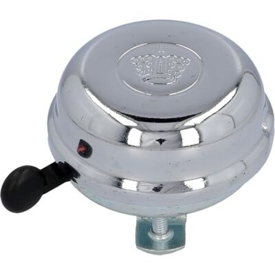 Fischer Uniseks fietsbel chroom zilver/chroom one size Fischer Uniseks fietsbel chroom zilver/chroom one size