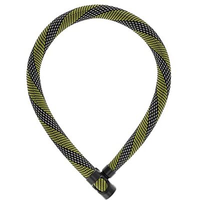 ABUS Mixte Adulte 7210/85 Ketting met diefstalbeveiliging, geel, 85 cm ABUS Mixte Adulte 7210/85 Ketting met diefstalbeveiliging, geel, 85 cm