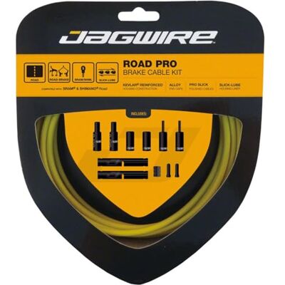 Jagwire PCK207 Kabel- en beschermhoes, uniseks, volwassenen, geel Jagwire PCK207 Kabel- en beschermhoes, uniseks, volwassenen, geel