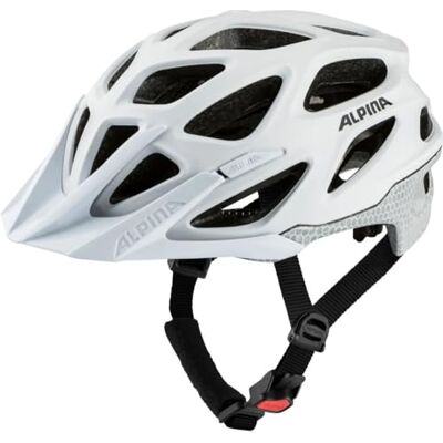 ALPINA MYTHOS Reflecterende fietshelm voor volwassenen, licht, veilig en goed zichtbaar, verstelbare helm met antibacteriële pads voor optimaal comfort en bescherming, reflecterend wit, ALPINA MYTHOS Reflecterende fietshelm voor volwassenen, licht, veilig en goed zichtbaar, verstelbare helm met antibacteriële pads voor optimaal comfort en bescherming, reflecterend wit,
