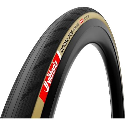 Vittoria Banden Vit Cor Pro Con 700x30C TLR zwart/lichtbruin Vittoria Banden Vit Cor Pro Con 700x30C TLR zwart/lichtbruin