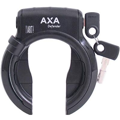 AXA Defender 424000 framevergrendeling, uniseks, volwassenen, zwart/grijs, 10 x 8 x 4 cm AXA Defender 424000 framevergrendeling, uniseks, volwassenen, zwart/grijs, 10 x 8 x 4 cm