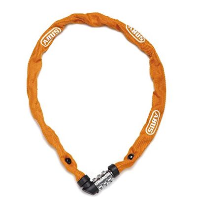 ABUS Kettingslot 1200/60 Web – cijferslot van staal – veiligheidsniveau 2 – 60 cm – 56922 – oranje ABUS Kettingslot 1200/60 Web – cijferslot van staal – veiligheidsniveau 2 – 60 cm – 56922 – oranje