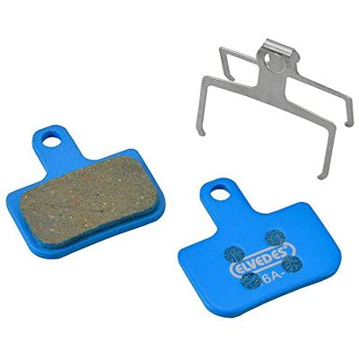 Elvedes 1 paar Organic Remblokkenset fiets/mountainbike/E-Bike/Road voor Avid Db1/Db3 en Sram Level TL, uniseks, volwassenen, blauw Elvedes 1 paar Organic Remblokkenset fiets/mountainbike/E-Bike/Road voor Avid Db1/Db3 en Sram Level TL, uniseks, volwassenen, blauw