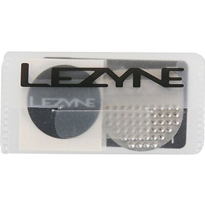LEZYNE Intelligente fietsbandenreparatieset, 6 patches zonder lijm, bandenbox, schraper van roestvrij staal, super zelfklevend voor fietsbanden LEZYNE Intelligente fietsbandenreparatieset, 6 patches zonder lijm, bandenbox, schraper van roestvrij staal, super zelfklevend voor fietsbanden