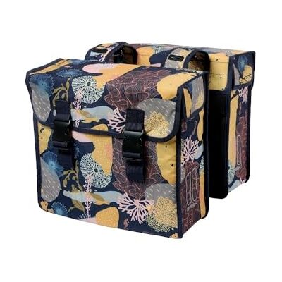 Basil Mara XL Reef Dubbele fietstas, 35 l, nachtblauw, 35 l, casual Basil Mara XL Reef Dubbele fietstas, 35 l, nachtblauw, 35 l, casual