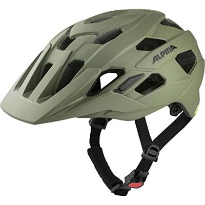 ALPINA PLOSE MIPS Fietshelm voor dames en heren, individueel verstelbaar, olijfgroen, mat, 52-57 cm ALPINA PLOSE MIPS Fietshelm voor dames en heren, individueel verstelbaar, olijfgroen, mat, 52-57 cm