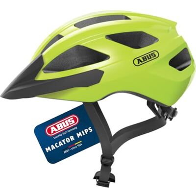 ABUS Macator MIPS Racefietshelm, fietshelm voor beginners met vizier, geschikt voor vlechtdragers, voor dames en heren ABUS Macator MIPS Racefietshelm, fietshelm voor beginners met vizier, geschikt voor vlechtdragers, voor dames en heren