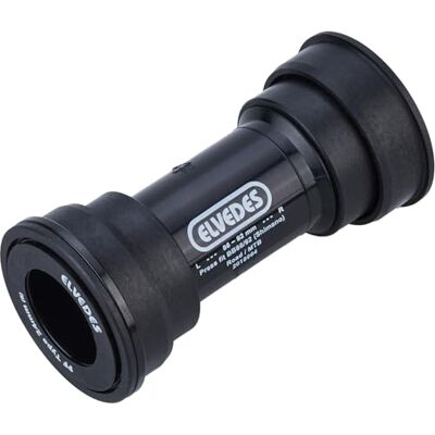 Elvedes Press-Fit BB86/92 Cycle-fietsbehuizing voor volwassenen, uniseks, zwart, standaard Elvedes Press-Fit BB86/92 Cycle-fietsbehuizing voor volwassenen, uniseks, zwart, standaard