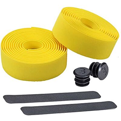 BBB Race Ribbon BHT-01 stuurband, geel BBB Race Ribbon BHT-01 stuurband, geel