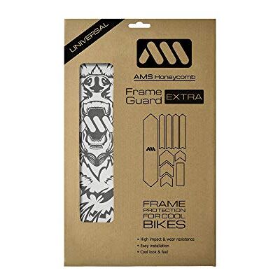 All Mountain Style Framebescherming XL-beschermt je fiets tegen krassen en schokken, Clear/Bear, uniseks, volwassenen, helder, maat All Mountain Style Framebescherming XL-beschermt je fiets tegen krassen en schokken, Clear/Bear, uniseks, volwassenen, helder, maat