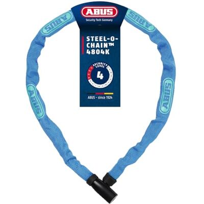ABUS 4804K Steel-O-Chain 4804K / 75 BU unisex, blauw, 75 cm ABUS 4804K Steel-O-Chain 4804K / 75 BU unisex, blauw, 75 cm