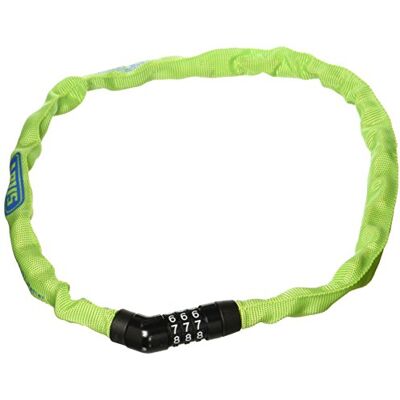 ABUS 72480 kettingslot Steel-O-Chain 4804C/75 Lime, fietsslot van staal, veiligheidsniveau 3-75 cm, geel/groen ABUS 72480 kettingslot Steel-O-Chain 4804C/75 Lime, fietsslot van staal, veiligheidsniveau 3-75 cm, geel/groen