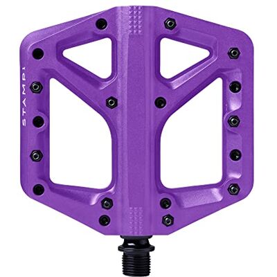 CRANKBROTHERS Stamp Platte fietspedaal voor BMX/mountainbike, fietspedaal, minimaal profiel, verstelbare handgreep CRANKBROTHERS Stamp Platte fietspedaal voor BMX/mountainbike, fietspedaal, minimaal profiel, verstelbare handgreep