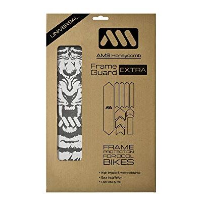 All Mountain Style Framebescherming XL, beschermt je fiets tegen krassen en schokken, Clear/Bear, uniseks, volwassenen, helder, maat All Mountain Style Framebescherming XL, beschermt je fiets tegen krassen en schokken, Clear/Bear, uniseks, volwassenen, helder, maat