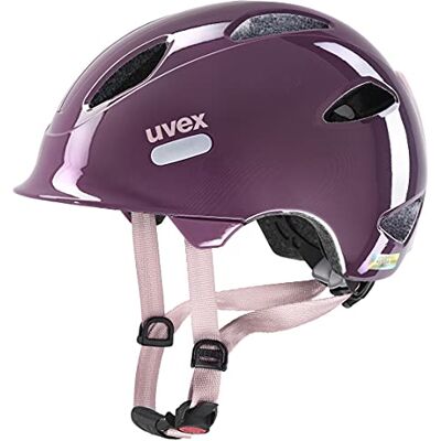 Uvex OYO Lichte fietshelm voor kinderen – individuele maatinstelling – compleet met ledverlichting Uvex OYO Lichte fietshelm voor kinderen – individuele maatinstelling – compleet met ledverlichting