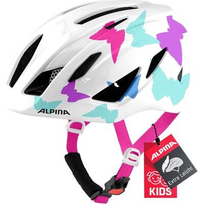 ALPINA PICO helm parelwit butterflies ALPINA PICO helm parelwit butterflies