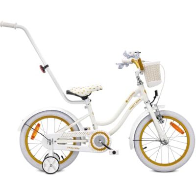 Sun Hart Bike Fiets voor een meisje 12 14 16 Inches, Kinderfiets 2-6 jaar, met duwstang, mand, bel barre de poussée, panier, sonnette, vélo enfant, aide à l'apprentissage, développe équilibre et coordination Sun Hart Bike Fiets voor een meisje 12 14 16 Inches, Kinderfiets 2-6 jaar, met duwstang, mand, bel barre de poussée, panier, sonnette, vélo enfant, aide à l'apprentissage, développe équilibre et coordination