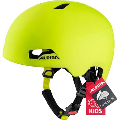 ALPINA HACKNEY Fietshelm voor kinderen, uniseks, mat bevisible, 51-56 cm ALPINA HACKNEY Fietshelm voor kinderen, uniseks, mat bevisible, 51-56 cm