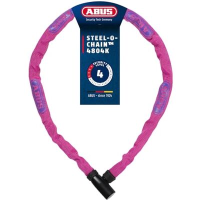 ABUS 4804K Steel-O-Chain 4804K / 75 Pink uniseks, roze, 75 ABUS 4804K Steel-O-Chain 4804K / 75 Pink uniseks, roze, 75