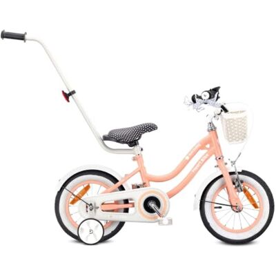 Sun Hart Bike Fiets voor een meisje 12 14 16 Inches, Kinderfiets 2-6 jaar, met duwstang, mand, bel barre de poussée, panier, sonnette, vélo enfant, aide à l'apprentissage, développe équilibre et coordination Sun Hart Bike Fiets voor een meisje 12 14 16 Inches, Kinderfiets 2-6 jaar, met duwstang, mand, bel barre de poussée, panier, sonnette, vélo enfant, aide à l'apprentissage, développe équilibre et coordination
