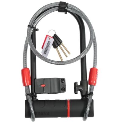 ZEFAL 494722 beugelslot K-TRAZ U17, zwart ZEFAL 494722 beugelslot K-TRAZ U17, zwart