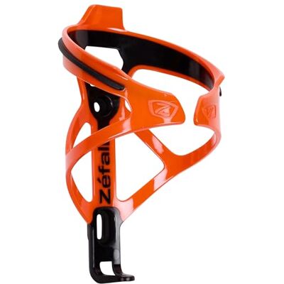 ZEFAL Zéfal Pulse B2 flessenhouder van 2 materialen, hoogwaardig, licht, uniseks, volwassenen, oranje, Eén maat ZEFAL Zéfal Pulse B2 flessenhouder van 2 materialen, hoogwaardig, licht, uniseks, volwassenen, oranje, Eén maat