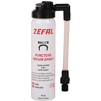 ZEFAL Repair Spray Prodotto Anti Foratura per Bicicletta 75 ml ZEFAL Repair Spray Prodotto Anti Foratura per Bicicletta 75 ml