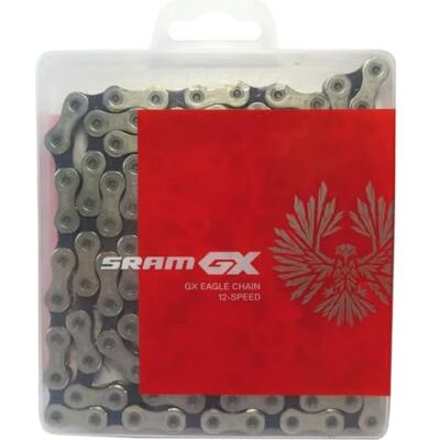 Sram PC GX Eagle Hollowp 126 schakelhalsband 12 vakjes met Power Lock Sram PC GX Eagle Hollowp 126 schakelhalsband 12 vakjes met Power Lock