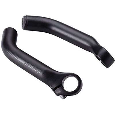 BBB Classic Bar Ends Aluminium Stuureindkappen voor fietsen, handgrepen, zwart, één maat BBB Classic Bar Ends Aluminium Stuureindkappen voor fietsen, handgrepen, zwart, één maat