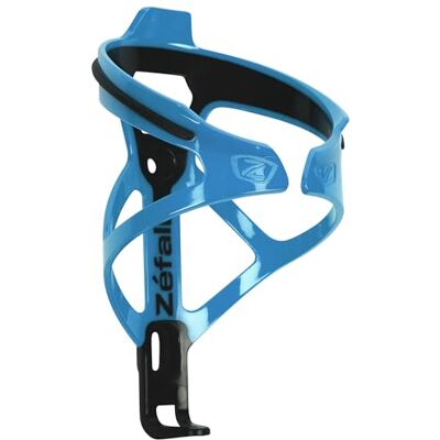 ZEFAL Zéfal Pulse B2 Drinkfleshouder, 2 materialen, hoogwaardig, licht, uniseks, volwassenen, blauw (cyan), Eén maat ZEFAL Zéfal Pulse B2 Drinkfleshouder, 2 materialen, hoogwaardig, licht, uniseks, volwassenen, blauw (cyan), Eén maat