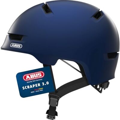 ABUS Scraper 3.0 Stadshelm, robuust, duurzaam, voor dames en heren ABUS Scraper 3.0 Stadshelm, robuust, duurzaam, voor dames en heren