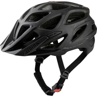 ALPINA MYTHOS 3.0 Lichte en goed geventileerde fietshelm voor volwassenen, verstelbare helm met antibacteriële pads voor optimaal comfort en bescherming, matzwart, 52-57 cm ALPINA MYTHOS 3.0 Lichte en goed geventileerde fietshelm voor volwassenen, verstelbare helm met antibacteriële pads voor optimaal comfort en bescherming, matzwart, 52-57 cm