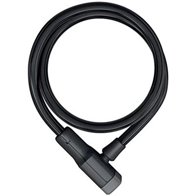 ABUS 6412K 6412K/85 BK Racer uniseks, zwart, 85 cm ABUS 6412K 6412K/85 BK Racer uniseks, zwart, 85 cm
