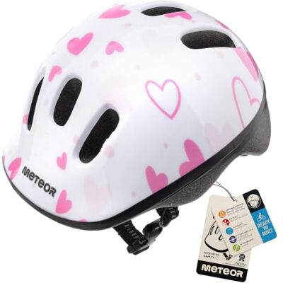 meteor Kinderfietshelm Helmet Rolschaatsen Skateboard BMX Kinderhelm Fietshelm Meisjes en Jongens Verstelbare Fietshelm meteor Kinderfietshelm Helmet Rolschaatsen Skateboard BMX Kinderhelm Fietshelm Meisjes en Jongens Verstelbare Fietshelm