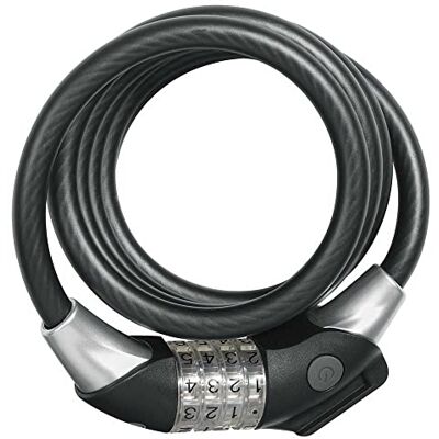 ABUS 1450 Raydo Pro 1450/185 + TexKF Unisex, zwart, 185 cm ABUS 1450 Raydo Pro 1450/185 + TexKF Unisex, zwart, 185 cm
