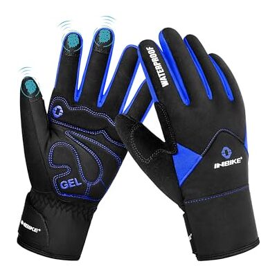 INBIKE Winterhandschoenen met Thinsulate, warm, winddicht, touchscreen, winterhandschoenen voor fietsen, skiën, snowboarden IF966 INBIKE Winterhandschoenen met Thinsulate, warm, winddicht, touchscreen, winterhandschoenen voor fietsen, skiën, snowboarden IF966