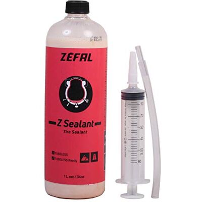 ZEFAL Z Sealant Vloeistof, preventief voor banden, transparant, 1 l ZEFAL Z Sealant Vloeistof, preventief voor banden, transparant, 1 l