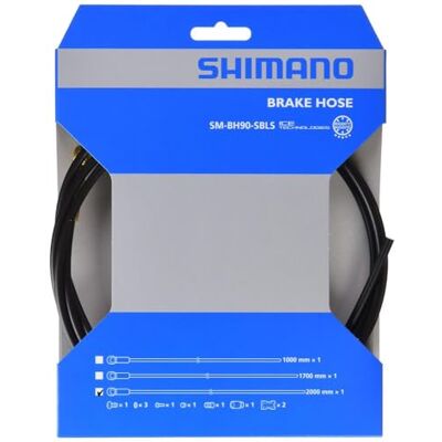 Shimano Latiguillo Freno 2000mm Negro-SM-BH90-SBLS Saint Shimano Latiguillo Freno 2000mm Negro-SM-BH90-SBLS Saint