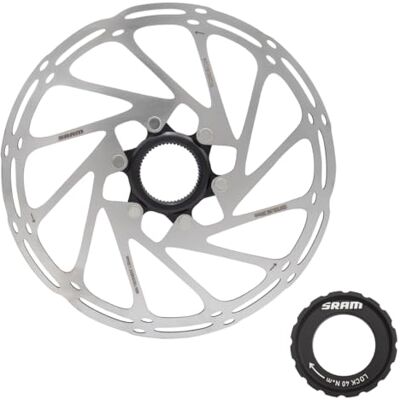 Sram Centraal schijfremrotor 200 mm, middenblok, 2,0 mm, met buitenborgring Sram Centraal schijfremrotor 200 mm, middenblok, 2,0 mm, met buitenborgring