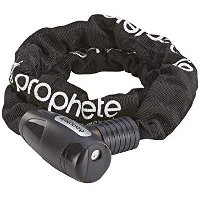 Prophete 6128 Uniseks kettingslot voor volwassenen, zwart, Eén maat Prophete 6128 Uniseks kettingslot voor volwassenen, zwart, Eén maat