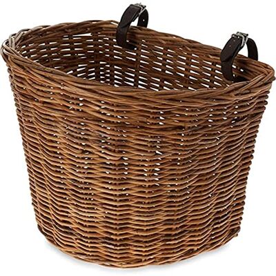 Basil Fietsmand Darcy L, Varnished Natural, 39 x 34 x 32 cm Basil Fietsmand Darcy L, Varnished Natural, 39 x 34 x 32 cm