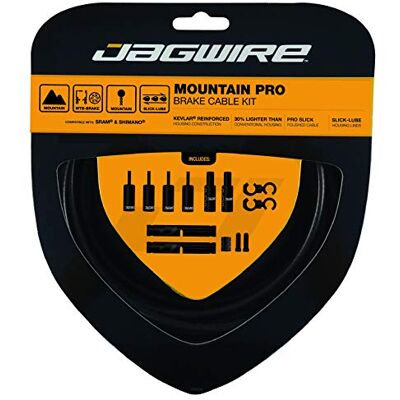 Jagwire PCK409 Kabelset voor volwassenen, uniseks, Stealth Black Jagwire PCK409 Kabelset voor volwassenen, uniseks, Stealth Black