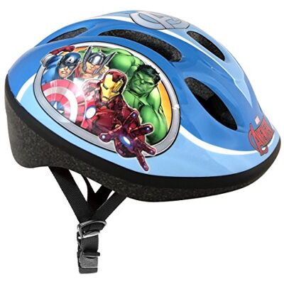Stamp maat S (52-56 cm) Marvel AVENGERS fietshelm, AV299103S, blauw/grijs Stamp maat S (52-56 cm) Marvel AVENGERS fietshelm, AV299103S, blauw/grijs