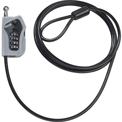 ABUS 52523 kabelslot, zwart, 200 cm ABUS 52523 kabelslot, zwart, 200 cm